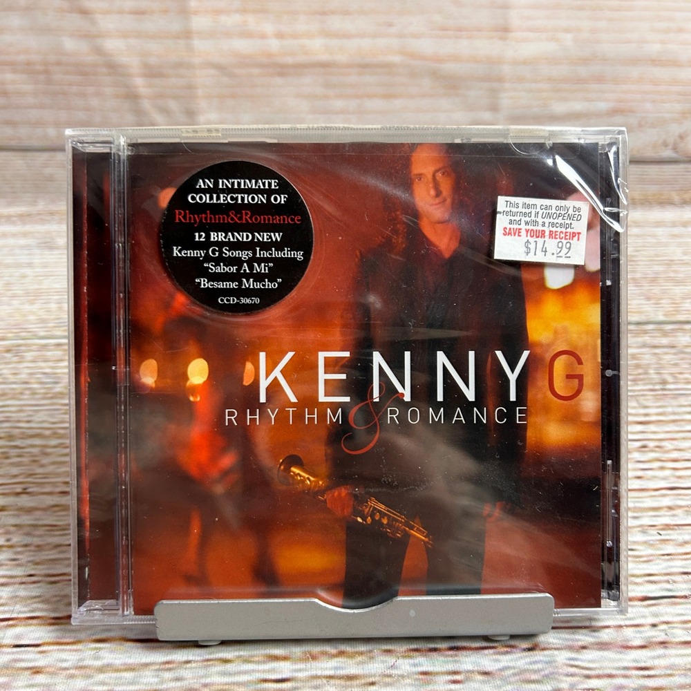 Kenny G Rhythm & Romance CD 2008 Latin Jazz Saxophone CCD-30670 New Sealed